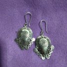 FINE SILVER EARRINGS 925 STERLING CRAFT VINTAGE FASHION JEWELRY DANGLE LOT1718