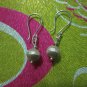 925 Fine Pure Silver Earrings Jewelry Lovely Cute Ball Tribal Craft Collectible