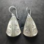 Fine Silver Earrings Sterling 925 Jewelry 7g lot18 Dangle Rectangle 27