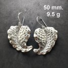 Fine Silver Earrings Sterling 925 Jewelry 9g lot18 Dangle Dot Leaf 30