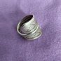 Fine Silver Rings 925 Sterling Solid Adjustable Free Size Vintage Fashion R78003