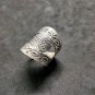 Fine Silver Rings 925 Sterling Adjustable Size Vintage Fashions Engraved TAG