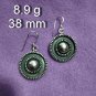 FINE SILVER EARRINGS 925 STERLING CRAFT VINTAGE FASHION JEWELRY DANGLE LOT1742
