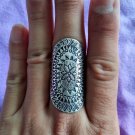 FINE SILVER RINGS 925 CRAFT FFONIWCH 은반지 FREE SIZE ARTISAN TRIBAL TRIBE R7710