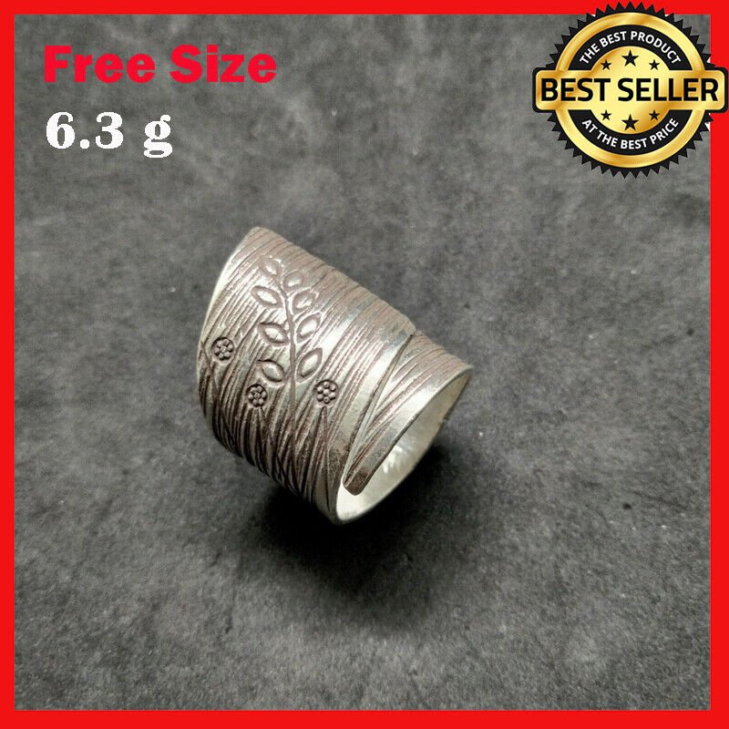 Fine Silver Rings 925 Sterling Adjustable Size Vintage Dreaming Windy Theme