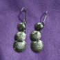 Fine Silver Earrings Sterling 925 Jewelry 10g lot18 Dangle Triple Round Fish 59