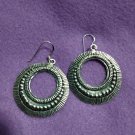 FINE SILVER EARRINGS 925 STERLING CRAFT VINTAGE FASHION JEWELRY DANGLE LOT1743