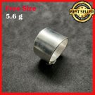 Fine Silver Rings 925 Sterling Adjustable Size Vintage Plain Band Styles Simple
