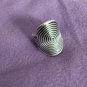 Fine Silver Rings 925 Sterling Solid Adjustable Free Size Vintage Fashion R78027