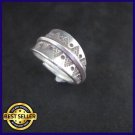 FINE SILVER RINGS 925 STERLING ADJUSTABLE SIZE BOHO JUNGLE WILD BIKER STYLES