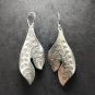 Fine Silver Earrings Sterling 925 Jewelry 11g lot18 Dangle Big Leaf Theme 28