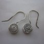 Fashion Silver Earrings Hill Tribe Hipster Punk Retro Spirale Dangle Collectible