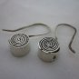 Fashion Silver Earrings Hill Tribe Hipster Punk Retro Spirale Dangle Collectible