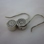 Fashion Silver Earrings Hill Tribe Hipster Punk Retro Spirale Dangle Collectible