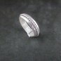 FINE SILVER RINGS 925 STERLING SOLID MINIMAL SIMPLE STYLES RETRO FASHION