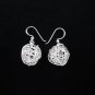 Fine Silver Earrings Ohrringe Schmuck Argento Wire weaves Ball Collectible