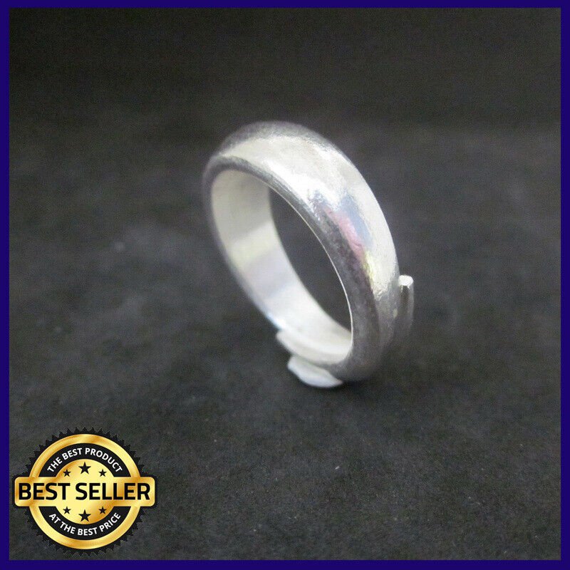FINE SILVER RINGS 925 STERLING ADJUSTABLE FREE SIZE SIMPLE PLAIN SMOOTH ROLL