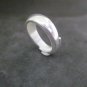FINE SILVER RINGS 925 STERLING ADJUSTABLE FREE SIZE SIMPLE PLAIN SMOOTH ROLL