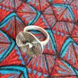 Fine Silver Rings 925 Argento Anello Vintage Jewelry Craft Artisan R641001