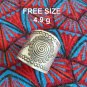 Fine Silver Rings 925 Argento Anello Vintage Jewelry Craft Artisan R641007