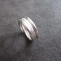 FINE SILVER RINGS 925 STERLING FASHION WHITE HANDCRAFT ART FREE SIZE ADJUSTABLE