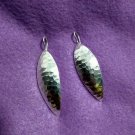 FINE SILVER EARRINGS 925 STERLING CRAFT VINTAGE FASHION JEWELRY DANGLE LOT1738