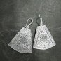 Fine Silver Earrings Sterling 925 Jewelry 10g lot19 Tribal Noble Sun Charms 25