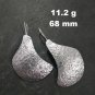 Fine Silver Earrings Sterling 925 Jewelry 11g lot19 Big Rock BOHO Stone 13