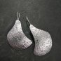 Fine Silver Earrings Sterling 925 Jewelry 11g lot19 Big Rock BOHO Stone 13