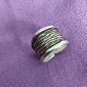 Fine Silver Rings 925 Sterling Solid Adjustable Free Size Vintage Fashion R78008