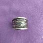 Fine Silver Rings 925 Sterling Solid Adjustable Free Size Vintage Fashion R78008