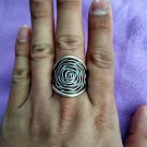 Fine Silver Rings 925 Sterling Solid Adjustable Free Size Vintage Fashion R78050
