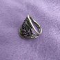 Fine Silver Rings 925 Sterling Solid Adjustable Free Size Vintage Fashion R78050