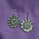 FINE SILVER EARRINGS 925 STERLING CRAFT VINTAGE FASHION JEWELRY DANGLE LOT1705