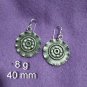FINE SILVER EARRINGS 925 STERLING CRAFT VINTAGE FASHION JEWELRY DANGLE LOT1705