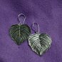 Fine Silver Earrings Sterling 925 Jewelry 10g lot18 Hook Buddha Poh Leaf 40