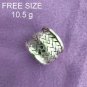 Fine Silver Rings 925 Sterling Solid Adjustable Free Size Vintage Fashion R78033