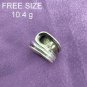 Fine Silver Rings 925 Sterling Solid Adjustable Free Size Vintage Fashion R78048