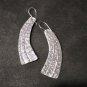 Fine Silver Earrings Sterling 925 Jewelry lot18 dangle Vintage Fin Craft BOHO 01