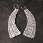 Fine Silver Earrings Sterling 925 Jewelry lot18 dangle Vintage Fin Craft BOHO 01