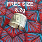 Fine Silver Rings 925 Argento Anello Vintage Jewelry Craft Artisan R641004