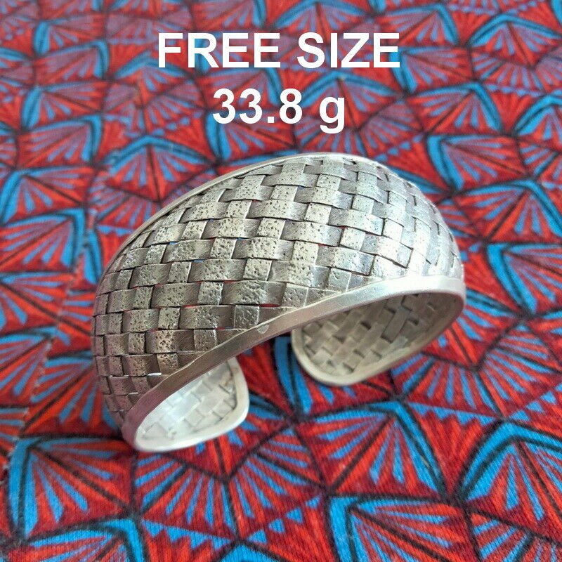 Fine Silver 925 Bracelets Bangle Jewelry Craft Cuff Vintage Styles BA211007