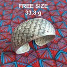 Fine Silver 925 Bracelets Bangle Jewelry Craft Cuff Vintage Styles BA211007