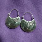 FINE SILVER EARRINGS 925 STERLING CRAFT VINTAGE FASHION JEWELRY DANGLE LOT1712