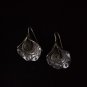 Fine 925 Silver Earrings Vintage Craft Women Prom dangle Flower Pedal ER1804