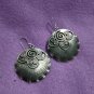 FINE SILVER EARRINGS 925 STERLING CRAFT VINTAGE FASHION JEWELRY DANGLE LOT1708