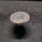 Fine Silver Rings 925 Sterling Adjustable Size Vintage Spiral Coils Round Band
