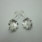 Fine Silver Earrings Sterling 925 Premium Leaf & Dew Nature Theme Collectible