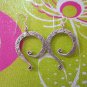 925 Fine Pure Silver Earrings Thailand Premium Jewelry Tribal Round Collectible