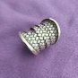 Fine Silver Rings 925 Sterling Solid Adjustable Free Size Vintage Fashion R78036
